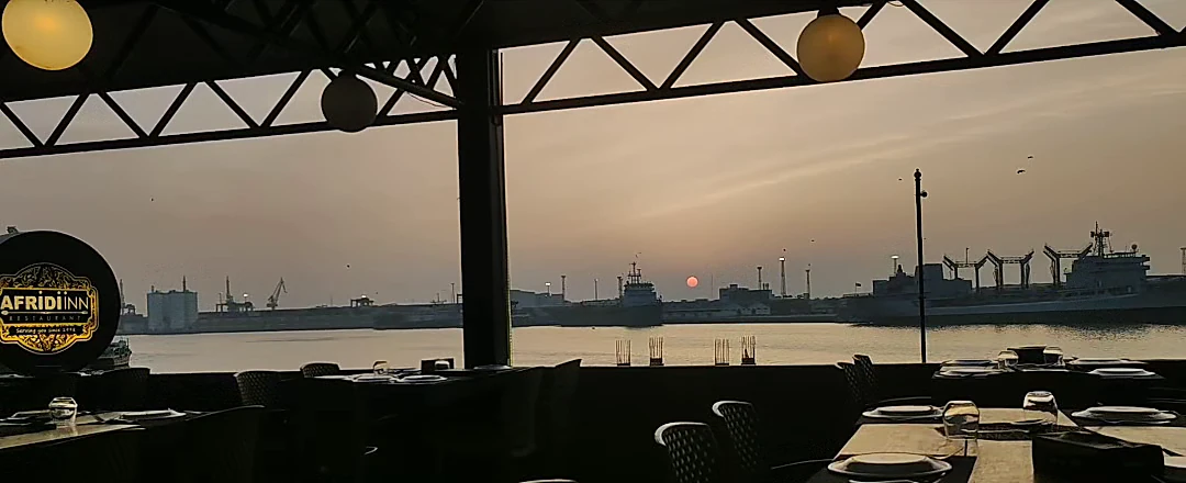 Sunset from the deck